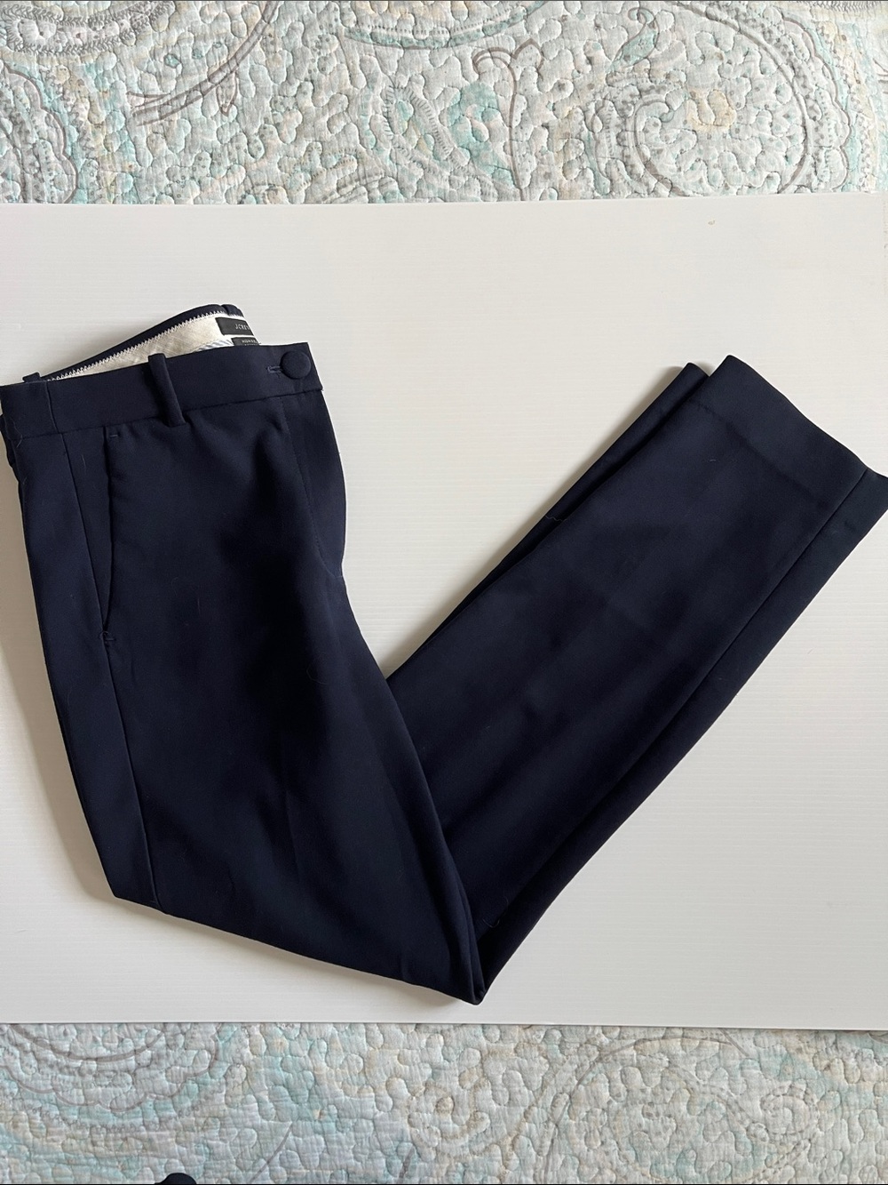 Women’s Navy Dress Pants - Classic Tailored Fit